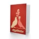 image 2 of Stylised Pigeons Bowler Hat Stars Anniversary Valentines Day Card