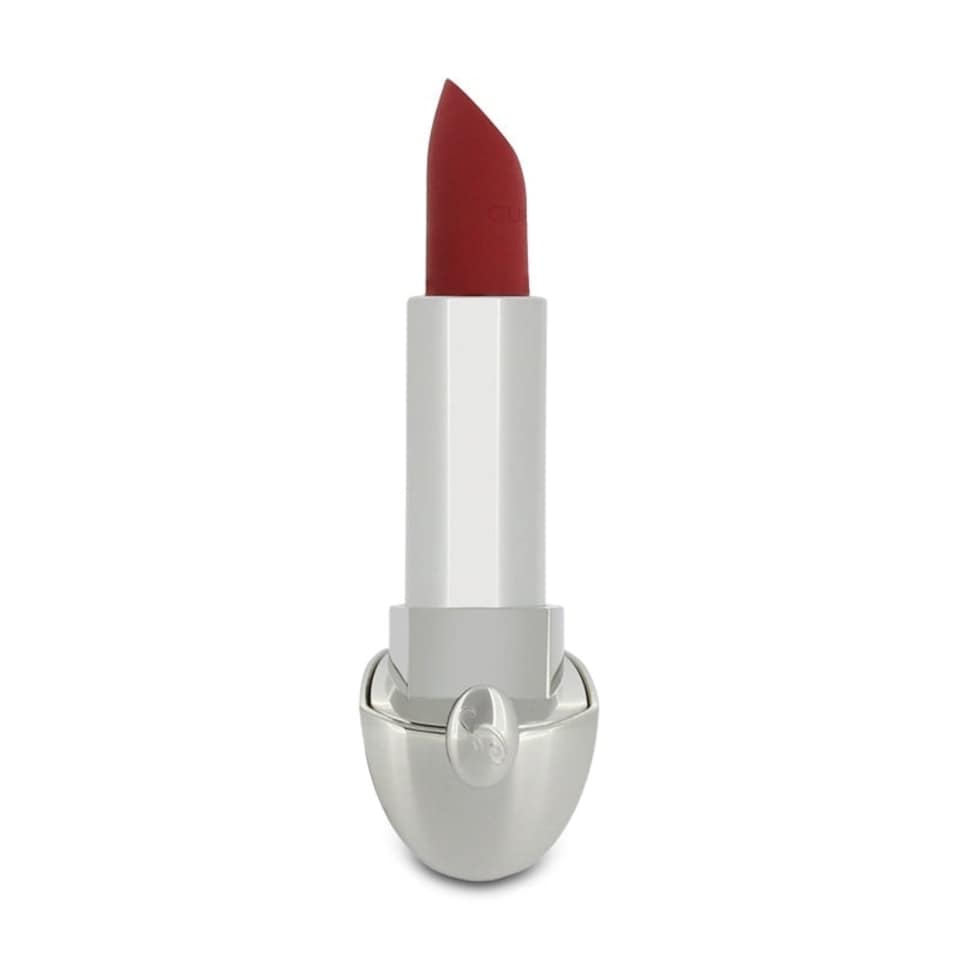 image 1 of Guerlain Rouge G Luxurious Velvet Matte Lipstick No.214 Flame Red N/A
