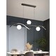 image 2 of Chandeliers Pendant Lights Glass Ball Black