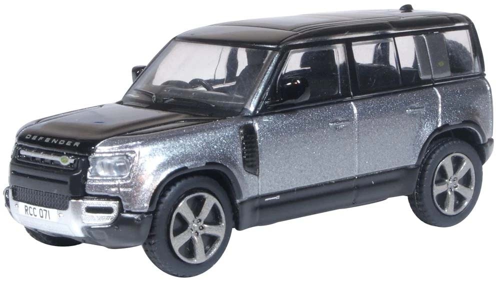 Oxford Diecast Land Rover Defender 110X Eiger Grey