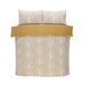 image 4 of Arches Geometric Cotton Blend Duvet Cover Set with Pillowcase | Yellow | Single