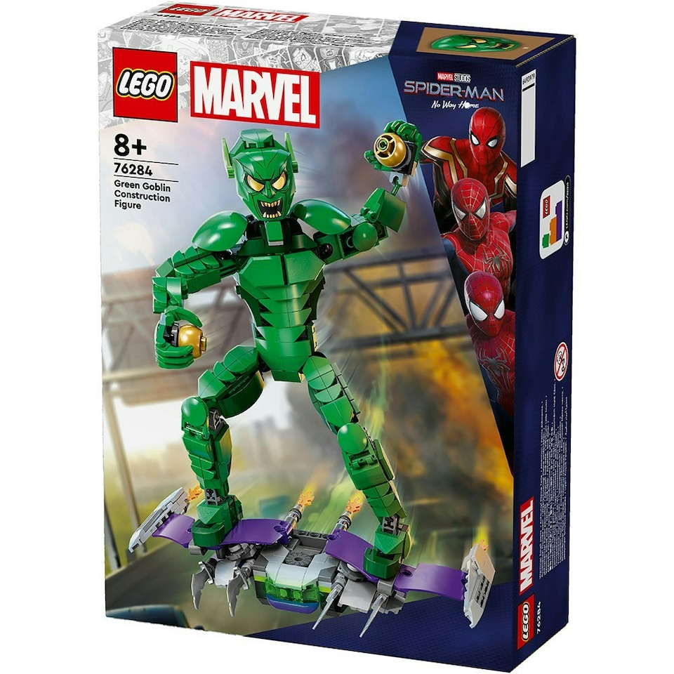 image 1 of LEGO Marvel Green Goblin Construction Figure