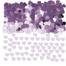 Amscan Sparkle Hearts Confetti - Pink - 14g