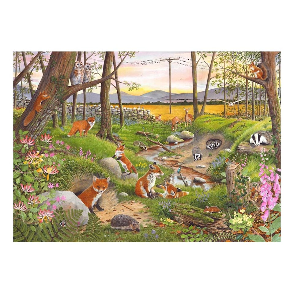 Midsummer Twilight BIG 250 Piece Jigsaw Puzzle
