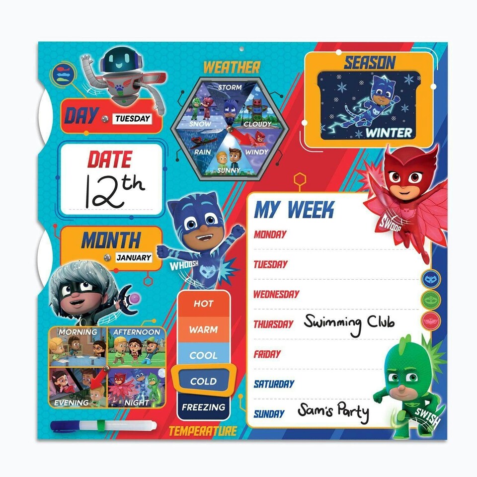 PJ Masks My First Activity Calendar