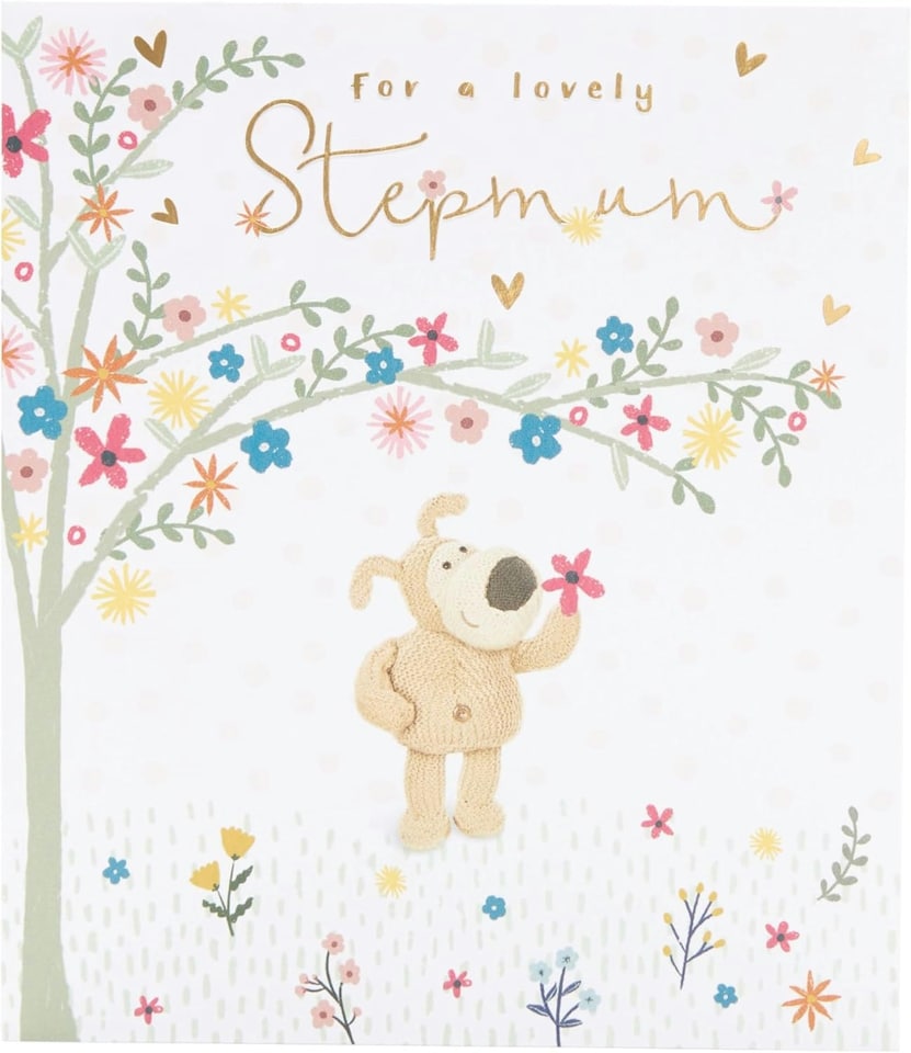 image 1 of A Lovely Stepmum an Extra-Special Cute Boofle Mother’s Day Card
