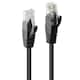 image 1 of 20m CAT6 U/UTP Snagless Gigabit Ethernet Cable, Black