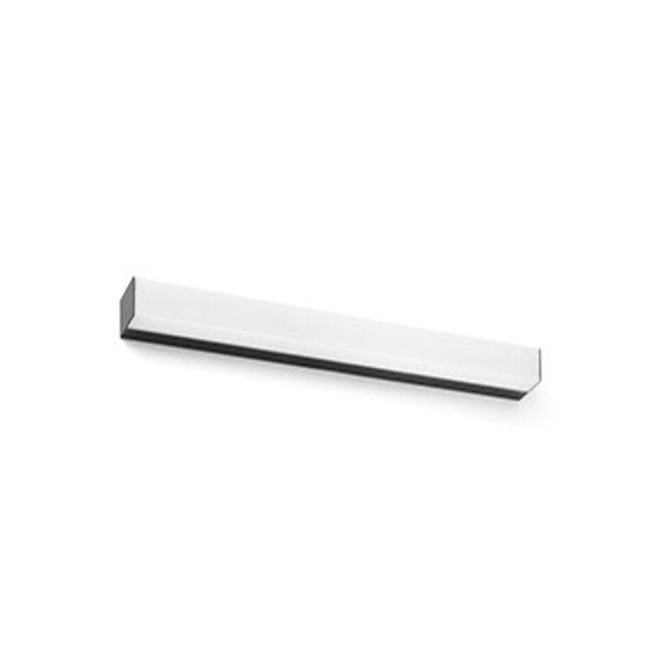 image 1 of Nilo-2 Integrated LED Bathroom Over Mirror Light Black, 3000K, IP44