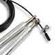 image 2 of Fitness Mad Ultra Speed Rope | Black | Black/Silver | One Size | 1