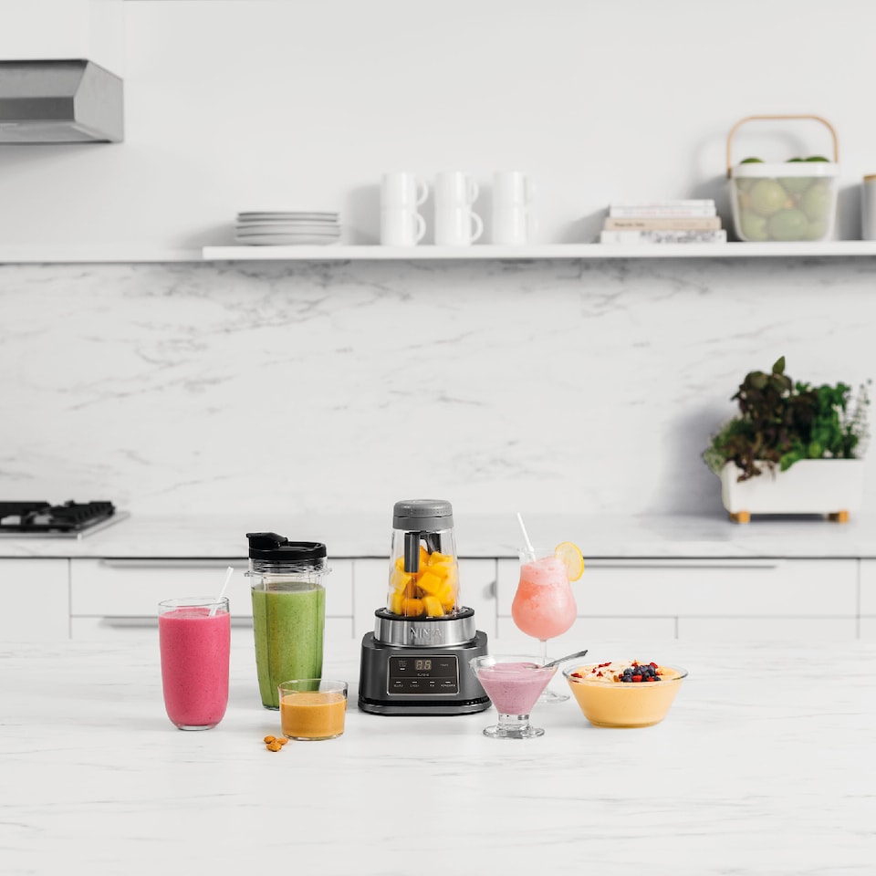 image 1 of Ninja Foodi Power Nutri Blender 2-in-1 CB100UK | Silver | Silver | 1