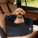 image 10 of Skylos Dog Booster Car Seat Safe Puppy Travel Carrier Bed Bag Basket Pet | Black | Black