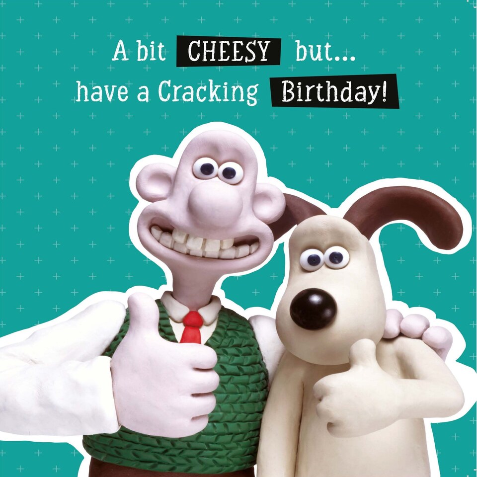 Wallace & Gromit Birthday Card