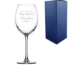 Personalised Engraved Novelty 19oz Enoteca Wine Glass