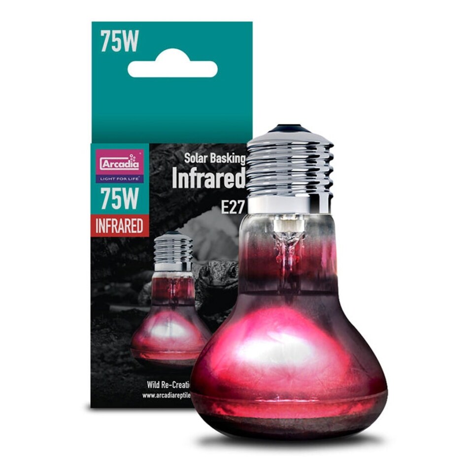 image 1 of Arcadia Basking Infrared Reptile Lamp N/A | 50W