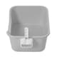 image 5 of Living and Home Open Top Cat Litter Box with Scoop | Grey