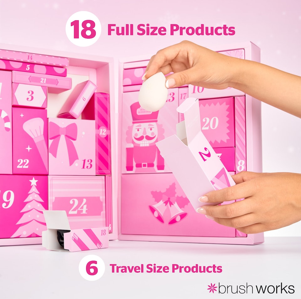 image 1 of Brushworks Beauty Countdown Advent Calendar 2026