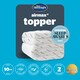 image 9 of Silentnight Airmax Breathable Mattress Topper 1000, 10cm Thick, Anti Allergy, Easy Fit Straps, Easy Care, Single