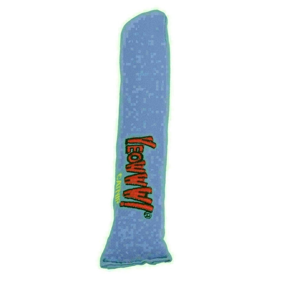 image 1 of 1PK Yeow Interactive Cat Kitten Blue Cigar With Catnip Cat Play Toy Cat Gift