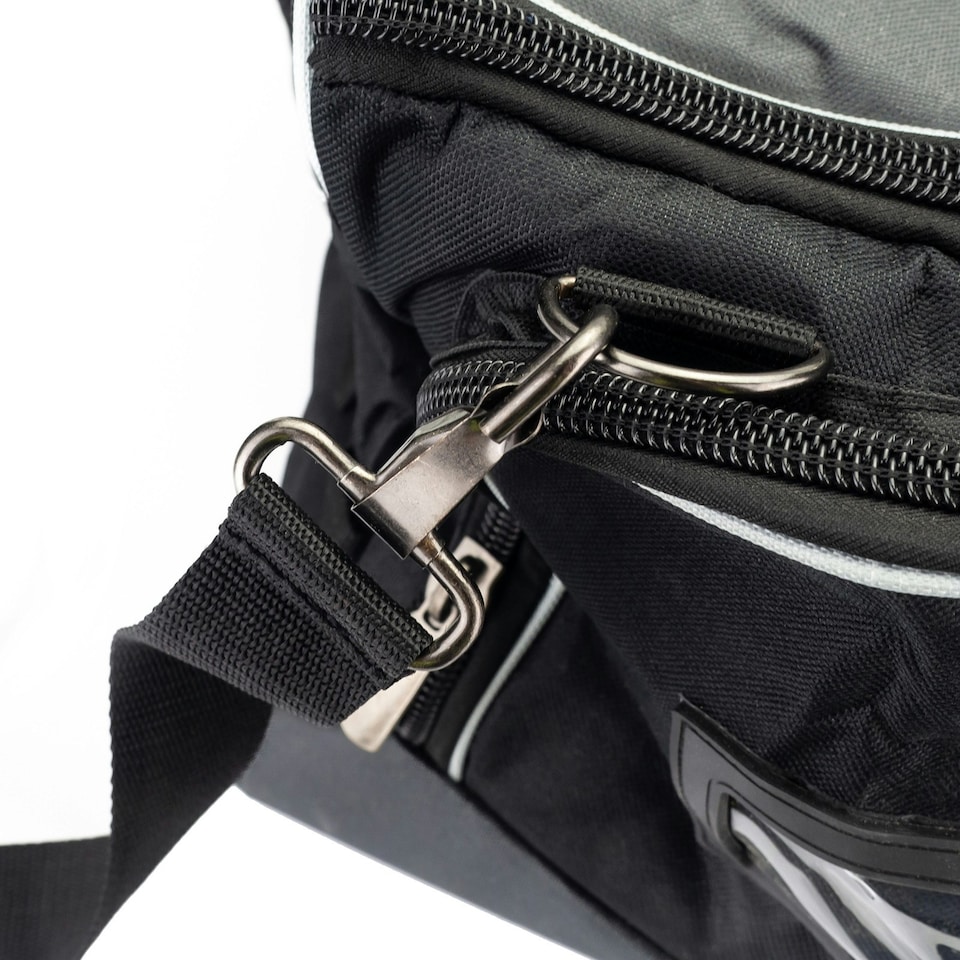 image 1 of JCB 26" 66cm Retractable Trolley Handled Tool Kit Bag, Water-Resistant & Durable, 90L Capacity | 21-18VKB Black