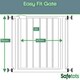 image 4 of Bettacare Easy Fit Gate, 75cm - 83cm, White, Pressure Fit Stair Gate, Baby Gate for Doors Hallways and Spaces