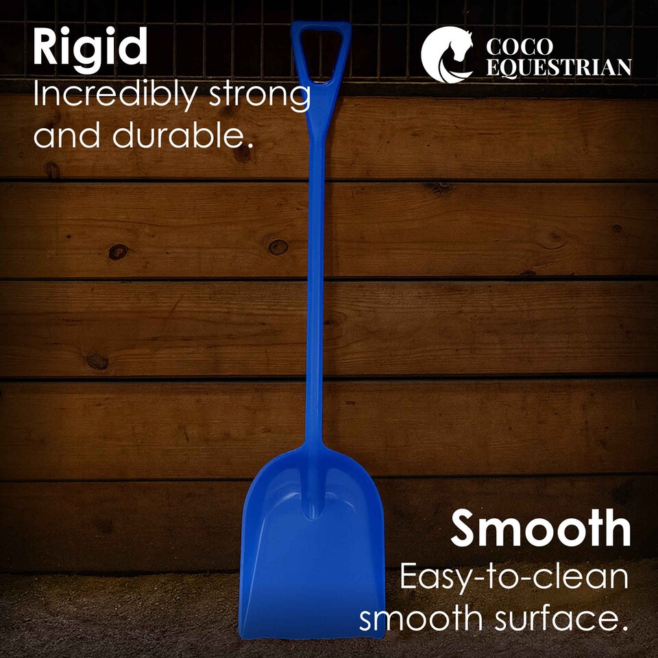 image 1 of Coco Equestrian Plastic Horse Stable Farmyard Garden Snow Shovel