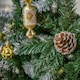 image 8 of HOMCOM 5FT Artificial Christmas Tree with Pine Cones, Holiday Home mas Decoration Automatic Open, Green