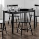 image 2 of Premium Hudson 64.5cm Dining Table - Black