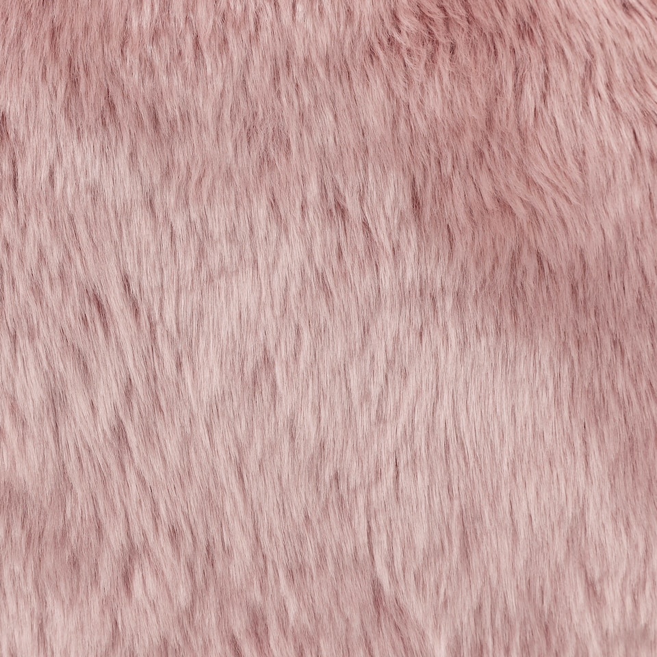 image 1 of Kids Classic Faux Fur Bean Bag Chair Light Pink Bean Bags for Children | Pink | Light Pink | 1