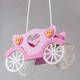 image 4 of BHS Glow Princess Carriage Ceiling Pendant Light, Pink