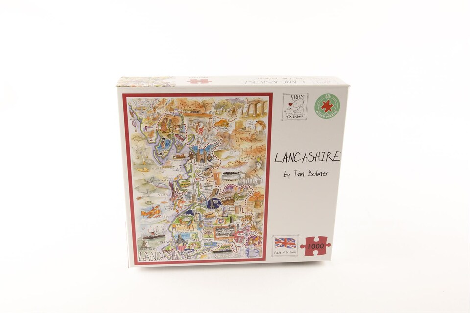image 1 of Proper Lancashire- Tim Bulmer 1000 piece Jigsaw