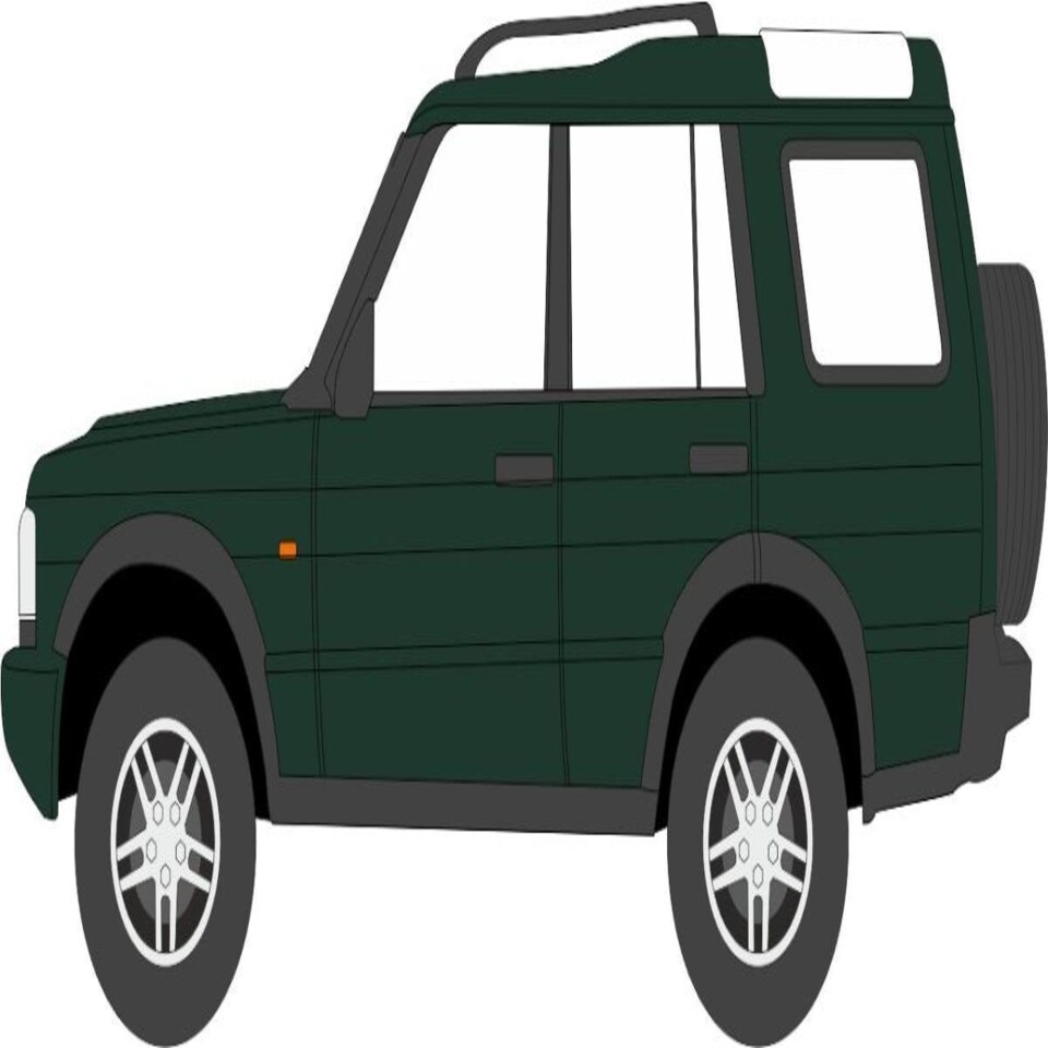 Oxford Diecast Land Rover Discovery 2 Metallic Epsom Green