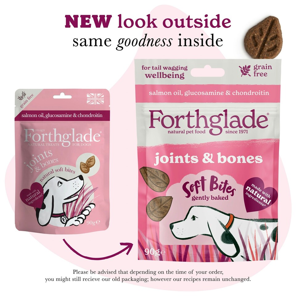 image 1 of Joints & Bones Salmon Oil Soft Bite Dog Treats (8x90g)