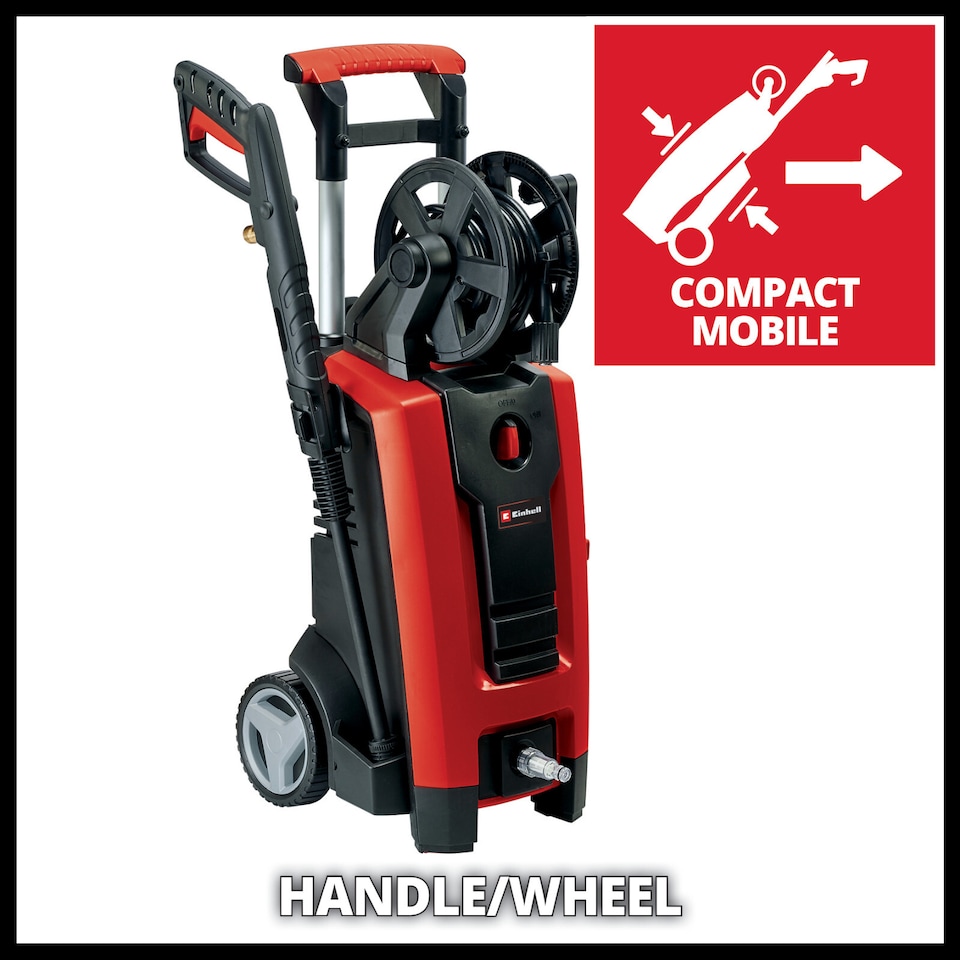 image 1 of Einhell High Pressure Cleaner 140 Bar TE-HP 140