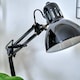 image 5 of ValueLights Retro Adjustable Black Metal Bedside Desk Table Lamp | Black