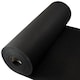 image 1 of 25 Metres Exhibition Quality Ribbed Heavy Duty Black Carpet Runner 1 Metre Wide