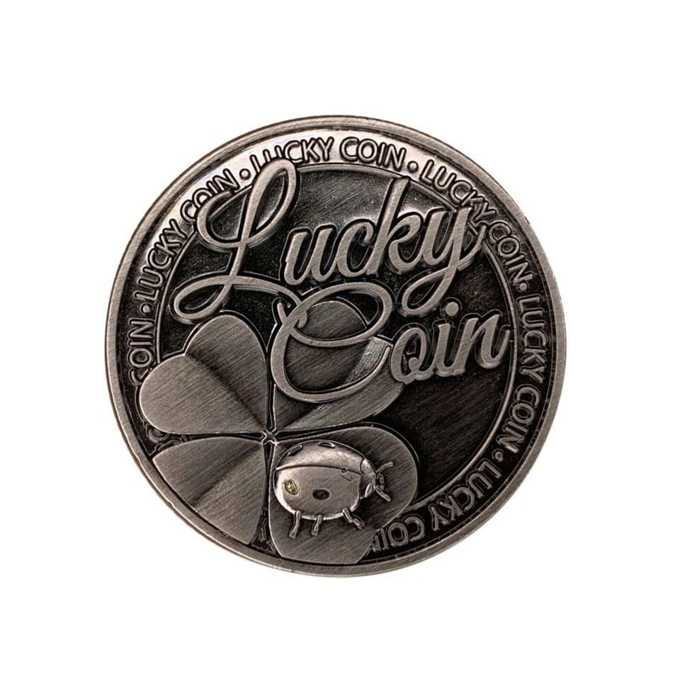 Lucky Coin Engraved Message Keepsake Gift - Tesco Groceries