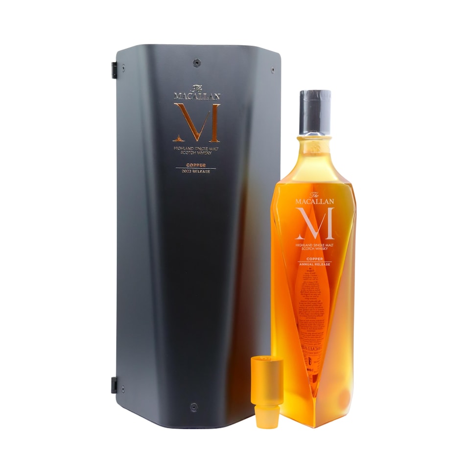 The Macallan M Decanter Copper 2022 Release Highland Single Malt Scotch Whisky