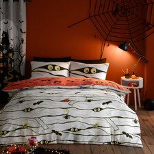 Bedlam Mummy Duvet Cover Set White