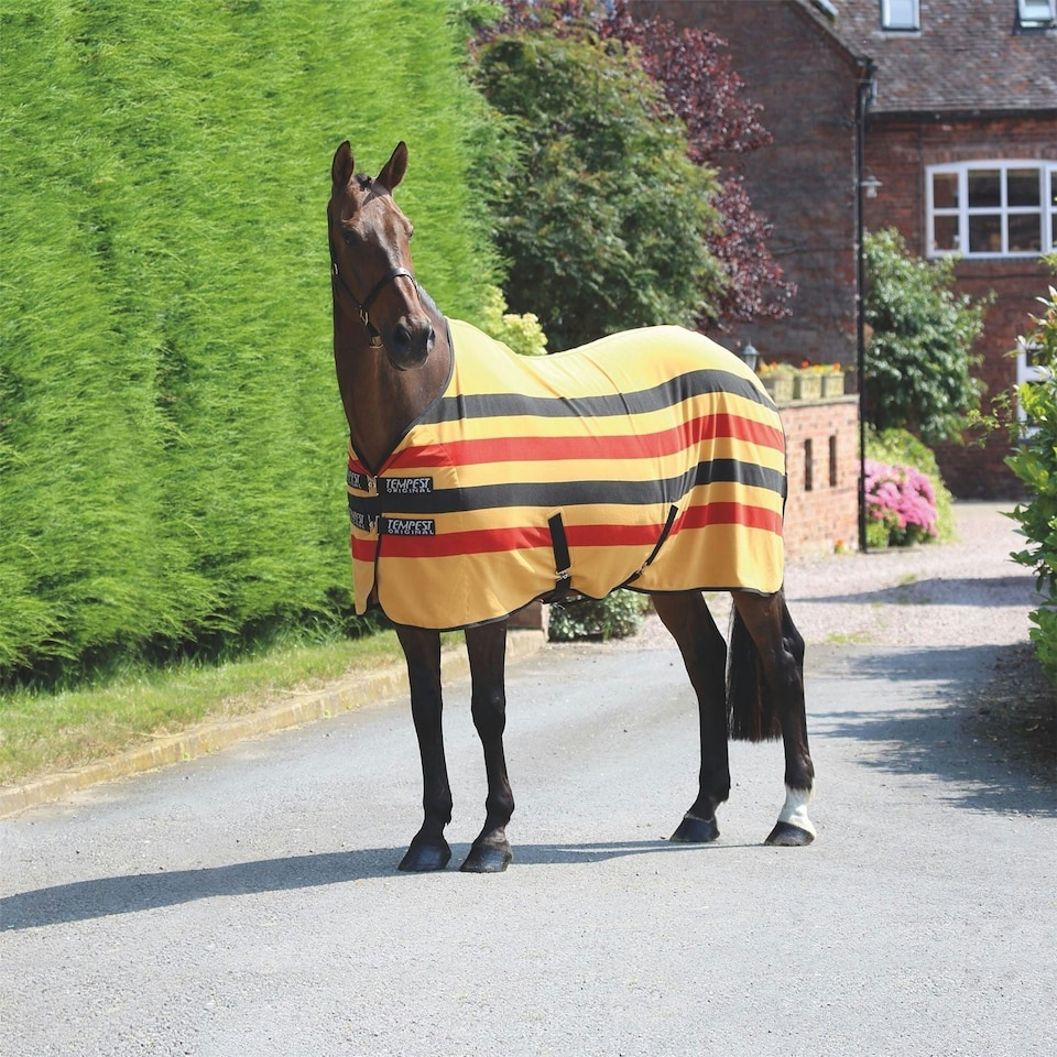 image 1 of Shires Wessex Newmarket Fleece Rug Multi | Colour: Newmarket
Size: 5ft 6