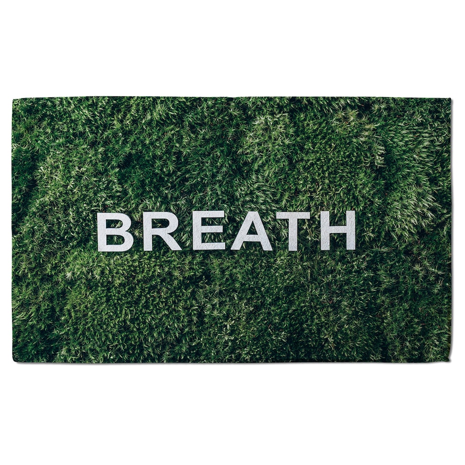 image 1 of Wellness Breath Designer Bath Towel | Multi