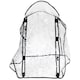 image 8 of PawHut Rain Cover for Dog Stroller Pram Buggy for S XS Dogs, Cats, W/ Two Entry