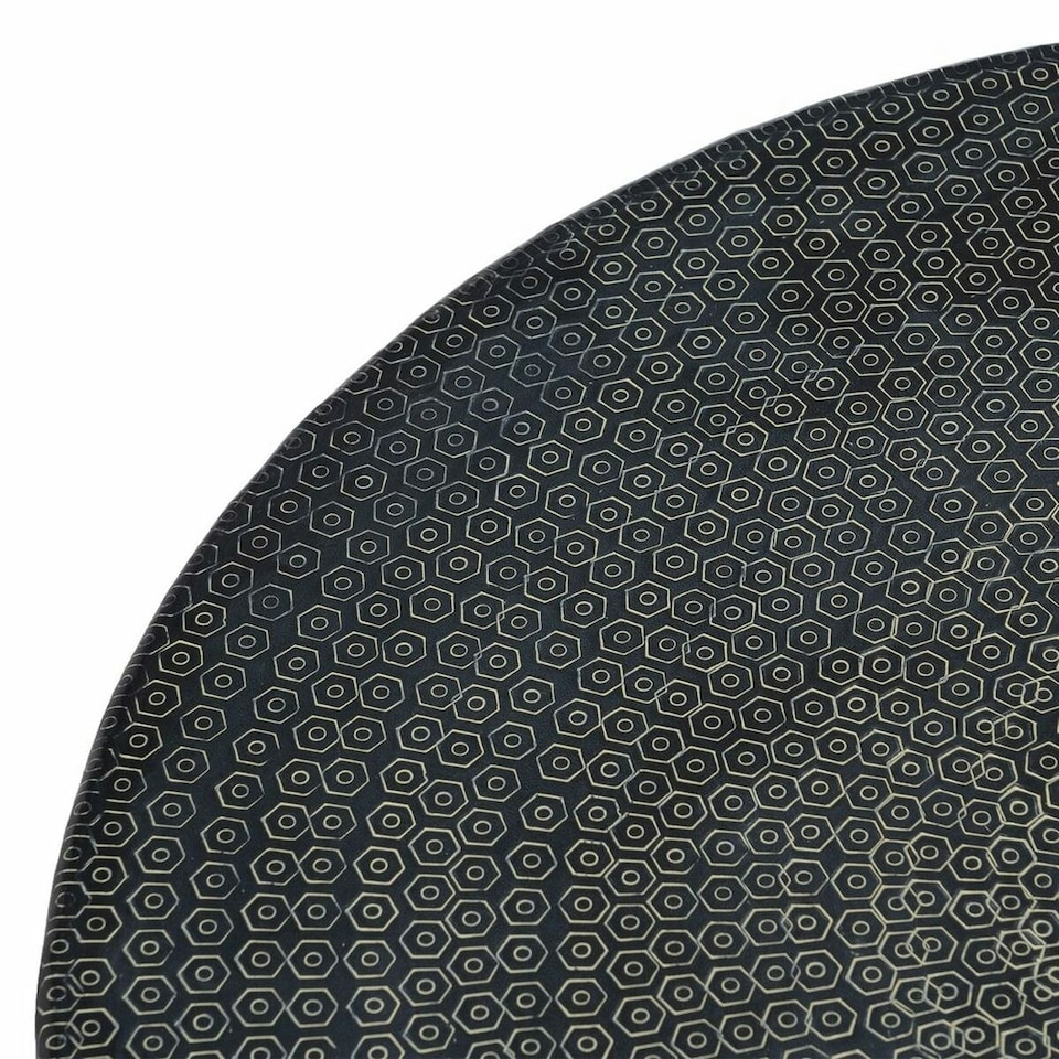 image 1 of Side table 66 x 66 x 34,5 cm Black Aluminium (3 Units) N/A