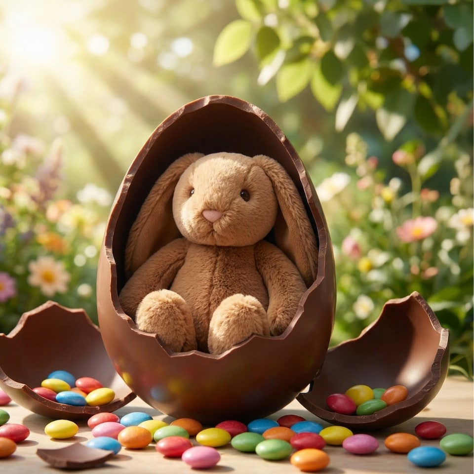 image 1 of Gosh! Bunny Rabbit Plush Softie Toy