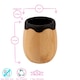 image 3 of Tiny Dining Bamboo Baby Trainer Cup - 130ml  - Black Black