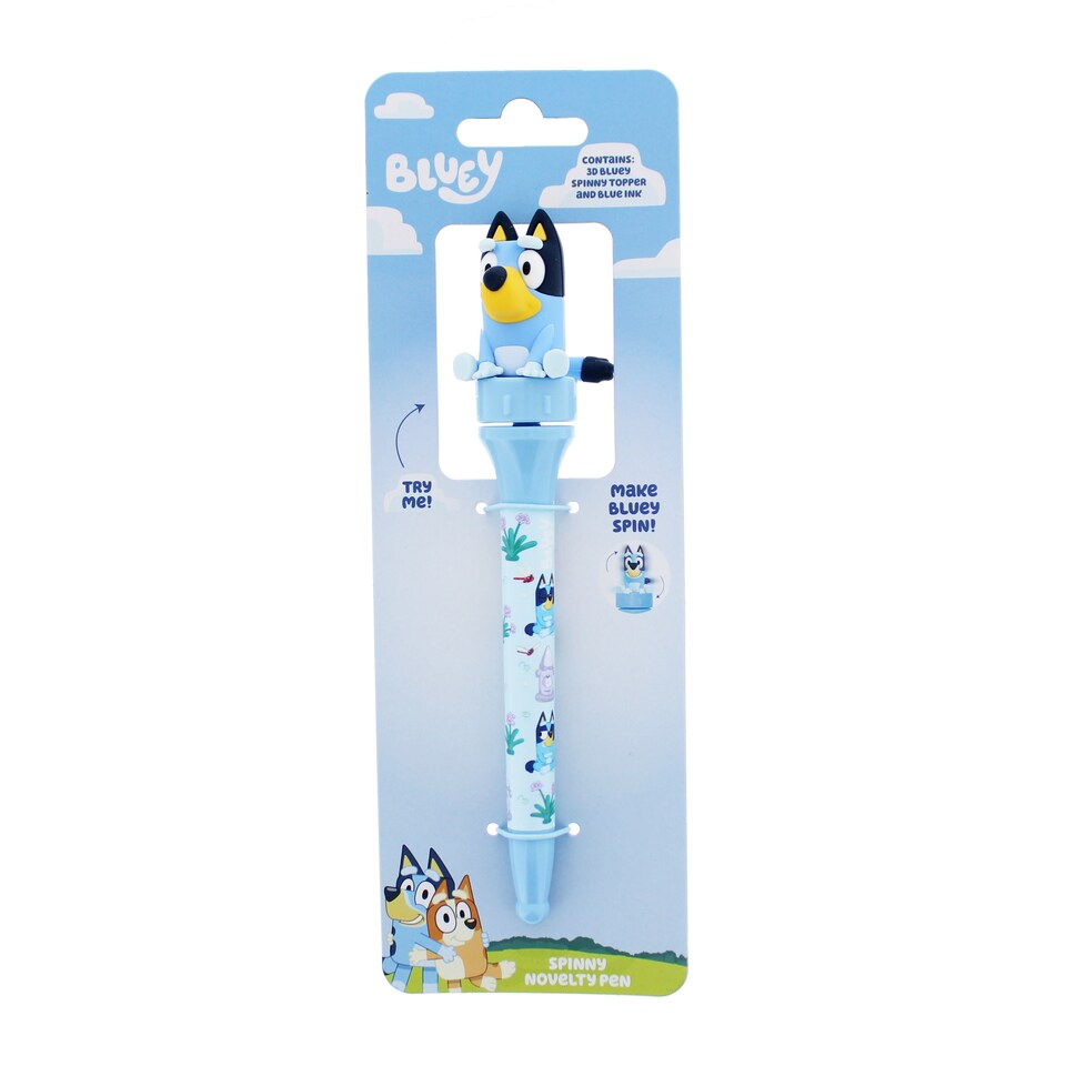 image 1 of Bluey Spinny Pen