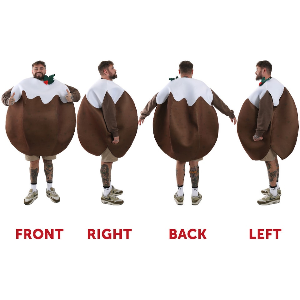 image 1 of Christmas Pudding Costume | Multi | One Size