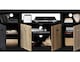 image 7 of Mercer TV Console with 4 Doors Multicolour/Black | Black | Black | One Size | 63