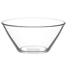 LAV Vega Glass Serving Bowl - 22.5cm - Clear Clear