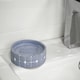 image 5 of Showerdrape Mosaica Sky Blue 3 Piece Bathroom Accessory Set