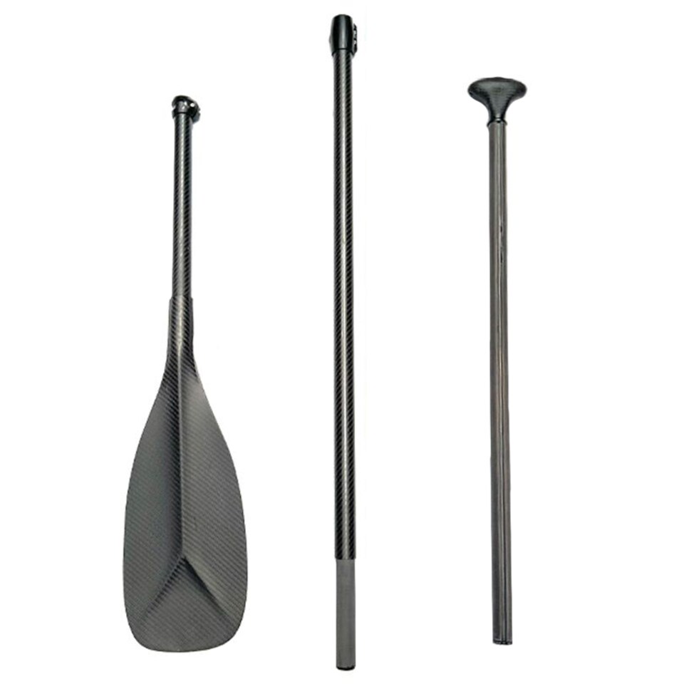 image 1 of Riding not Hiding Full Carbon 3-Piece Paddle | Black | Carbon | Standard